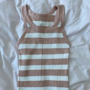 American eagle ribbed tank